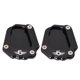 thumbnail image 1 of 2X Soporte Lateral para Soporte de Motocicleta, Extensión Ampliada para K1600Gt K1600Gtl 2017-2019 (Negro), 1 of 5