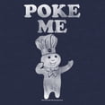 thumbnail image 2 of Tee Luv Men's Faded Pillsbury Doughboy Poke Me T-Shirt (XL), 2 of 7