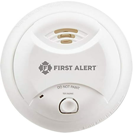 First Alert 0827B Ionization Smoke Alarm with 10-Year Sealed Tamper-Proof Battery