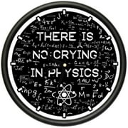 SignMission CL-PHYSICS 10 in. dia. Physics Wall Clock