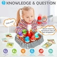 thumbnail image 3 of Yerloa Whack a Mole Game Dinosaur Toys for 3 4 5  Year Old Boys, Toddler Interactive Educational Toys Age 3-5 with 2 Hammers, Sound & Music Spray Light , Dino learning toys,Birthday Gift for 3 4 5 6+, 3 of 12