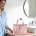 thumbnail image 1 of Rewenti Handheld Mesh toiletry Bag Makeup Product Sorting and Storage Travel Portable Compartment Storage Bag, 1 of 6