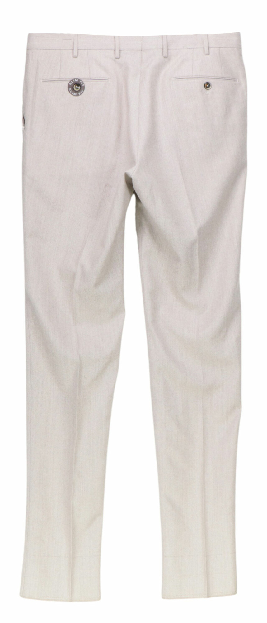 PT Torino Men's Tan Chevron Slim Fit 