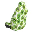 thumbnail image 4 of Lsque Green Kiwi Pattern Car Seat Covers for Front Seats , Waterproof Seat Covers for Cars, Sporty Front Seat Covers,Car Seat Cover Protector Front Seats, 4 of 5