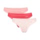 thumbnail image 1 of Sloggi Tangas para mujer, pack de 3 - GO Crush String C3P, pantalón, algodón elástico Rosa/Blanco XS (X-Small), 1 of 7