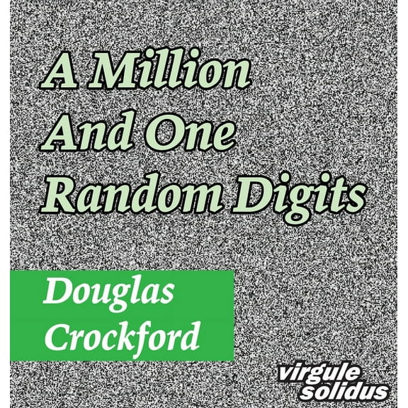 The Millionplex Library A Million And One Random Digits, Book 1, (Hardcover)