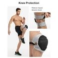 thumbnail image 2 of Knee Pads for Women & Men, Dance Knee Pads Volleyball Knee Pads for Women Men Wrestling Knee Pads Wrestling Gear, Crash Pad Snowboarding Gear Knee Protector Soft Knee Pads for Work (Black  Small ), 2 of 6