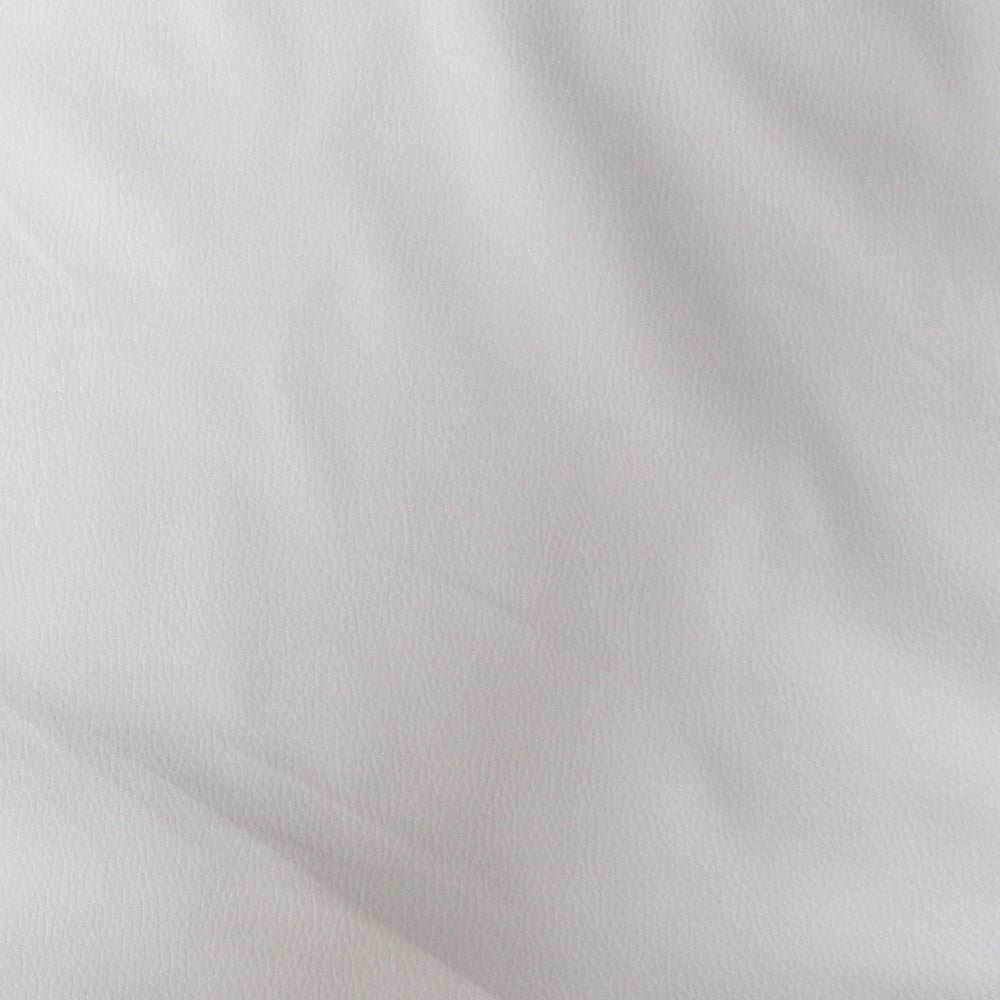 Upholstery Premium Vinyl PVC Textile Faux Leather Fabric Sheets White
