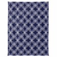 thumbnail image 7 of Navy Blue Flannel Blanket for Bed,Travel and Camping, Retro Abstract Art Modern Geometric Super Soft Cozy Blanket for All Seasons 50"x60", 7 of 7