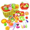 32Pcs Kitchen Pretend & Play Cutting Toy Early Development and Education Toy for Baby