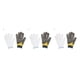 thumbnail image 1 of Riwesomey Guante de seguridad Guante protector de alambre de acero inoxidable Carpintería Cocina Protector de mano ajustable, L amarillo L 3piezas Riwesomey CBP048571, 1 of 6