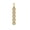 10K Yellow Gold, variant on Fine Jewelry Sterling Silver Diamond Journey Pendant Cable Chain Necklace (1/5 cttw, I-J Color, I2-I3 Clarity), 18"