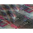 thumbnail image 4 of Ambesonne London Quilted Bedspread Set 3 Pcs, Grunge Newspaper Collage, King Size, Multicolor, 4 of 5