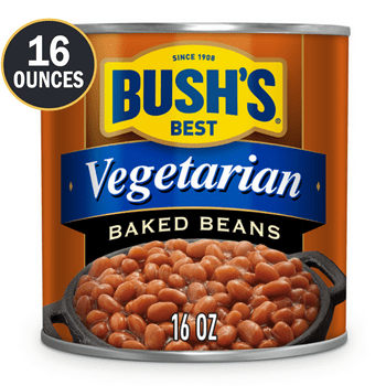 Bush's Vegetarian Baked Beans, -Based Protein, 16 oz Can