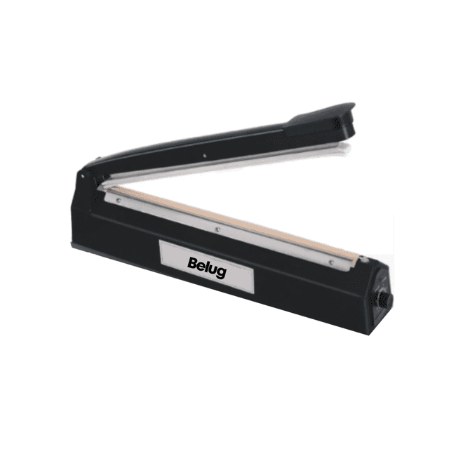 Maquina Selladora De Bolsas Plastico Térmica Sella 30cm Belug Negro
