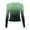 #15-Green, variant on Womens Blue Long Sleeve Shirt Gradient Going Out Strechy Crop Tops Spring Fall Winter Y2k Round Neck Tight Clothes Pullover, Sky Blue M