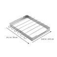 thumbnail image 2 of 1 set Durable Useful Grill Stainless Steel Barbecue Rack for Outdoor Use, 2 of 8