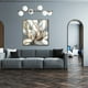 thumbnail image 2 of Cuadro Decorativo moerno Flor Elegante Marco Dorado Blanca Impresion Digital Texturizada Listo para Colgar Maxigráfica Shop Cuadro Flor Elegante, 2 of 6