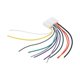 thumbnail image 4 of 12 Pin Audio Wire Harness Accessory Replacement for Nissan Tiida Car Dual Stereo System, 4 of 5