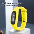 thumbnail image 2 of Pedometer Watch Electronic Student Watch Silicone Pedometer Children's Sports Step Watch, 2 of 5