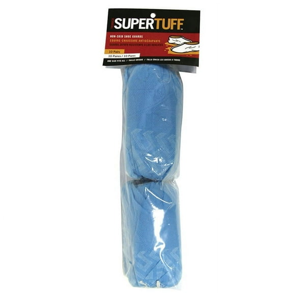 12-Pack of Fits Most Trimaco 54310 SuperTuff Non-Skid Shoe Guard 10-Pair