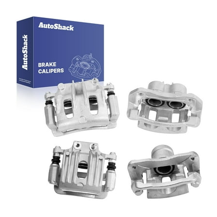 AutoShack Front & Rear Brake Calipers | Replacement for 2007-2009 Hyundai Santa Fe | 4-PC