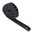 thumbnail image 3 of 6 Pcs 10 x 20mm 1M Open on Both Side Plastic Towline Cable Drag Chain, 3 of 8