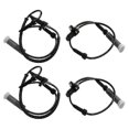 thumbnail image 3 of unique 4Pcs Front Rear Letf Right ABS Wheel Speed Sensor for 5 Series E39 Anti-Lock Sensor 34521182159 345, 3 of 5