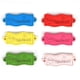 thumbnail image 2 of Accesorio de costura Característica de accesorio de tela con botón de 2 orificios 100 piezas de botones únicos con forma de etiqueta ondulada para manualidades para ropa ANGGREK Otros, 2 of 8