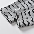 thumbnail image 3 of Newborn Infant Baby Boy Clothes Letter Short Sleeve Romper + Pants + Hat 3PCS Outfits Set Gray, 3 of 7