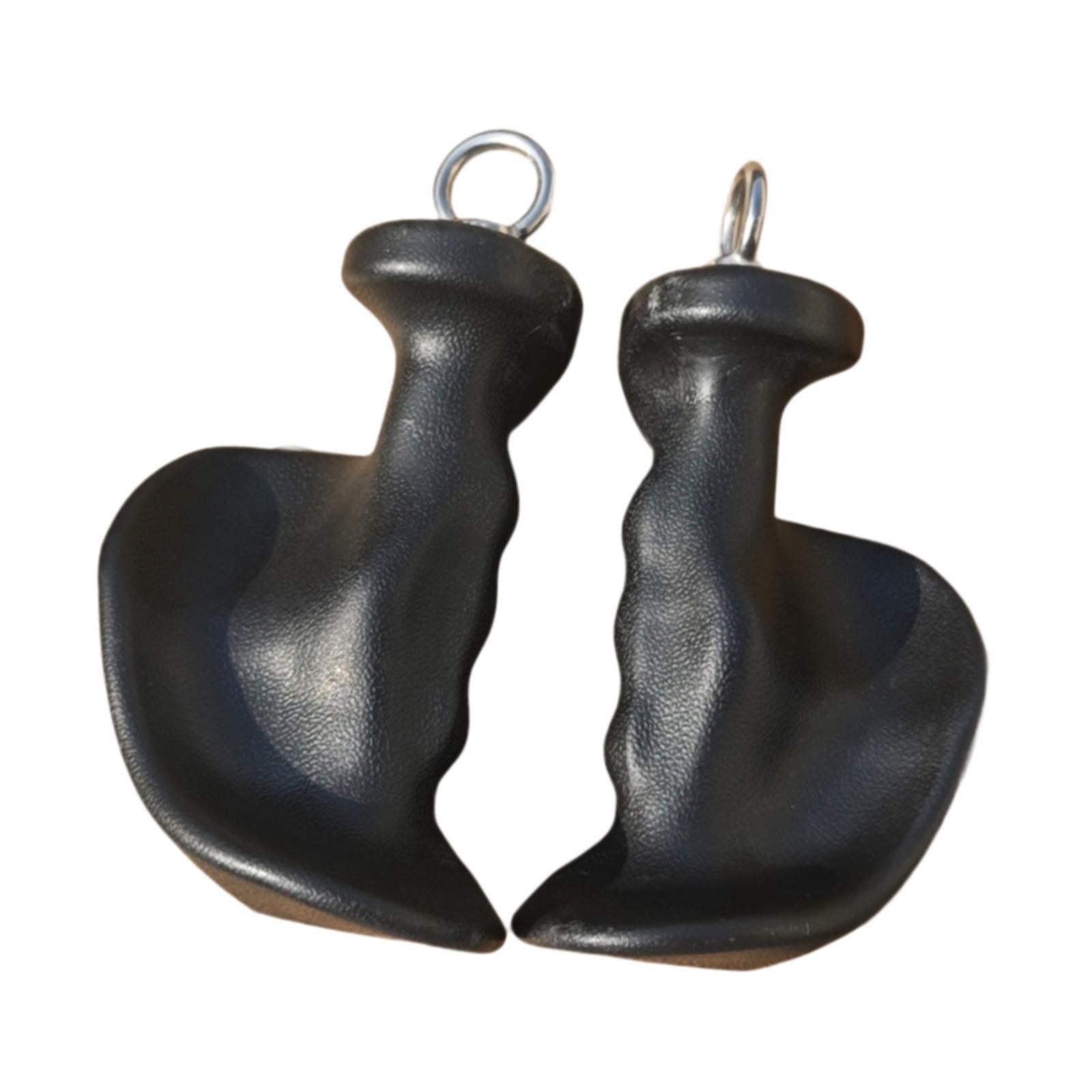 Baoblaze 2Pcs Pull up Grips Handles Grip Home Exercise Equipment Handles