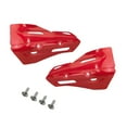 thumbnail image 3 of Nishiyuenyi Generic Motorcycle Hands Guards Easy to Install Professional Fittings Universal Decoration Windshield Deflectors Red, 3 of 9
