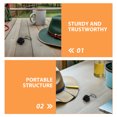 thumbnail image 3 of unbranded 2Ud Accesorios De De Aire Para Kayak Y Bote Inflable Con Material Resistente Negro, 3 of 8