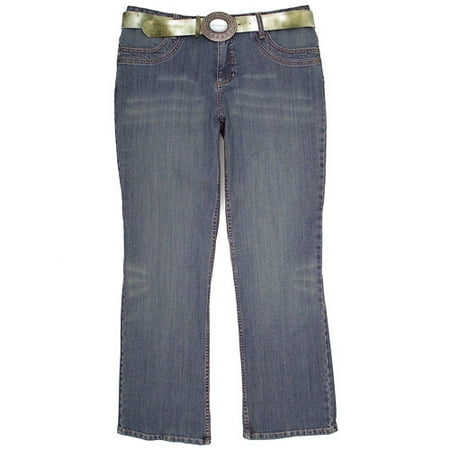 Faded Glory - Women's Plus Vintage Jean With Moonstone Belt