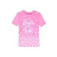 thumbnail image 2 of Barbie Toddler Girls Short Sleeve Pajama Set, 3-Piece, Sizes 12M-5T, 2 of 4