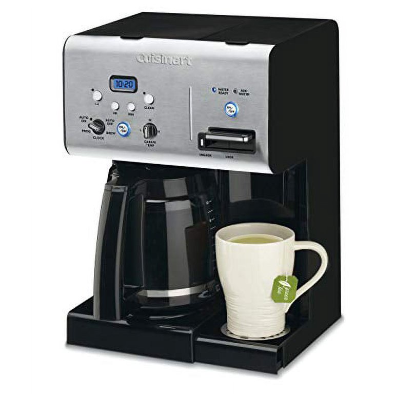 Discontinued Cuisinart Coffee Plus 12 Cup Programmable Coffeemaker plus Hot  Water System