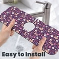 thumbnail image 6 of Kdxio Cute Squirrel Floral Pattern Non-Slip Diatom Mud Faucet Drain Pad,Self Absorbent Mat for Kitchen Sink for Variety Kitchen & Bathroom Countertops, 6 of 7
