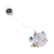 thumbnail image 3 of Lámpara solar colgante para exterior, luz solar redonda con forma de mariposa para jardín, luz nocturna decorativa, luz blanca., 3 of 14