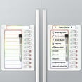 thumbnail image 1 of Chore Chart KAQUBE de borrado en seco para niños con 10 deslizadores, paquete de 2, 1 of 7