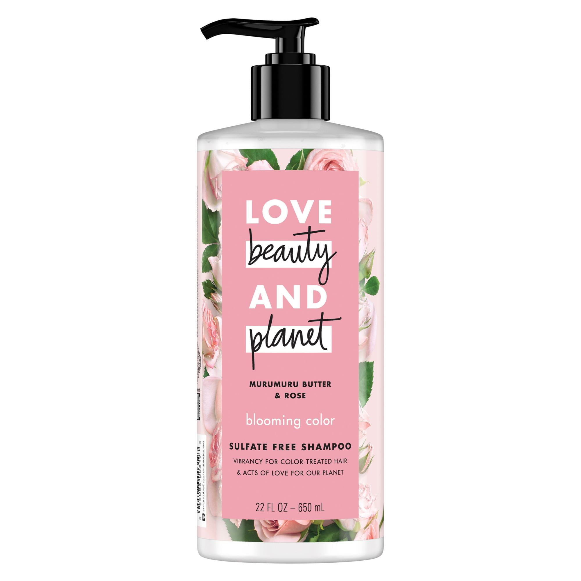 Love Beauty And Planet Blooming Color Sulfate Free Color Safe Shampoo for Color-Treated Butter & Rose Color Vibrancy 22 oz 1 Walmart.com