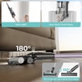 thumbnail image 3 of Candy Cordless Vacuum Cleaner,45Mins Vacuum Cleaners for Home,Stick Vacuum,Strong Suction,Removeable Battery,Anti-Tangle,One Click Clean,Lightweight, 3 of 7