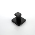 thumbnail image 1 of Gancho para abrigos cuadrado, gancho para abrigos de acero inoxidable 304, gancho para abrigos de baño para cocina, gancho para abrigos cuadrado y hermoso gancho para abrigos (negro), 1 of 4