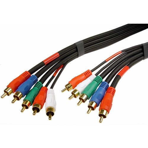 Cables Unlimited AUD-1380-25 25 Feet RCA Component Video/Audio Cable
