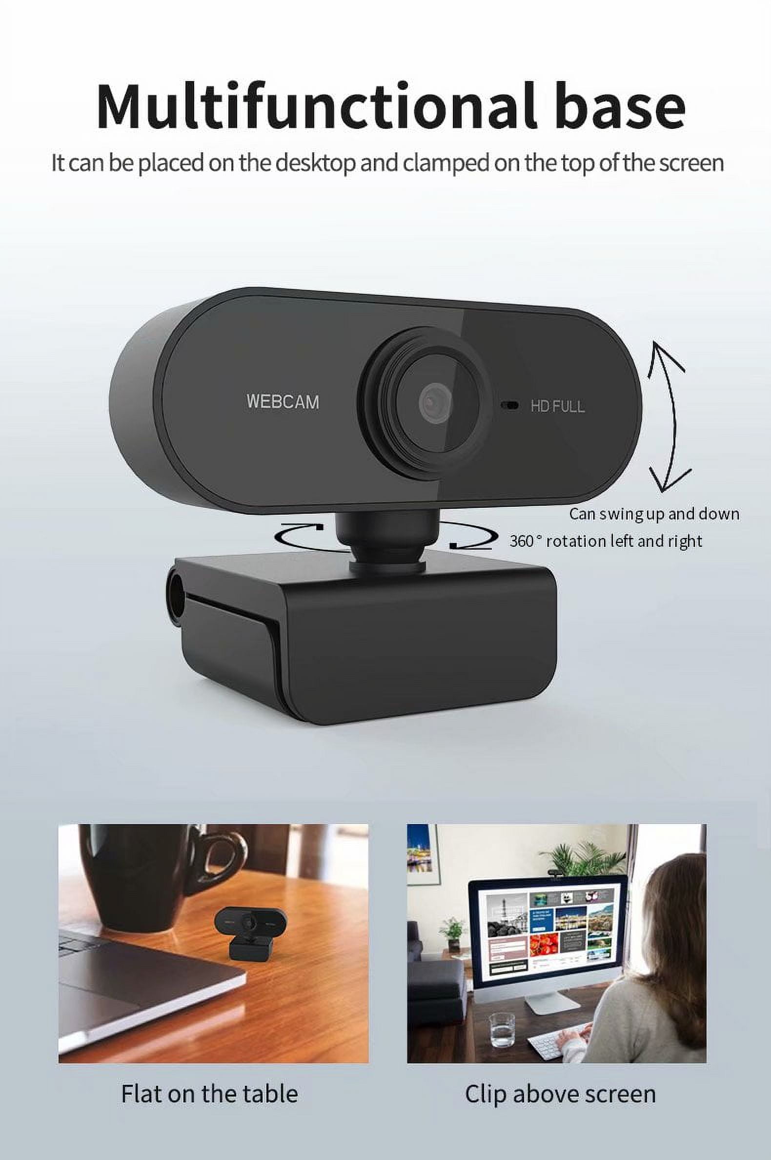 Full HD Webcam 1080P with Microphone,120 Degrees Wide Angle Business  Webcams Streaming USB Web Camera - W302 Computer Camera for Video Calling