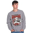 thumbnail image 3 of Cool Urban Popeye Strictly Business Men's Crewneck Sweatshirt Brisco Brands M, 3 of 6