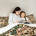 thumbnail image 5 of jejeloiu Wild Cheetah Pattern Full Size Comforter Sets,Rustic Rose Flower Bedding Comforter Set,Retro Leopard Print Bedding Sets For Boys Girls,Super Cozy Room Decor,3 Pieces, 5 of 8