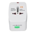 thumbnail image 3 of Adaptador de Enchufe de Energía Universal en Todo El Mundo, 110-240V 4 Adaptadores Internacionales de Almacenamiento fácil de Almacenamiento Universal en Todo El Mundo para Vije, 3 of 7