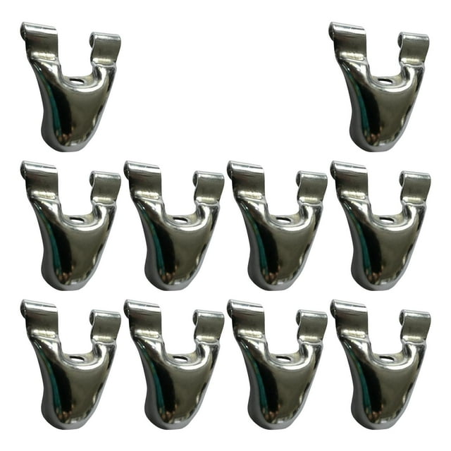 Yinanstore 10 Pcs Griffes de Batterie Basse Crochets de Percussion Réparation Matériel Professionnel Pièces Résistantes à l'Usure Pièces de Remplacement