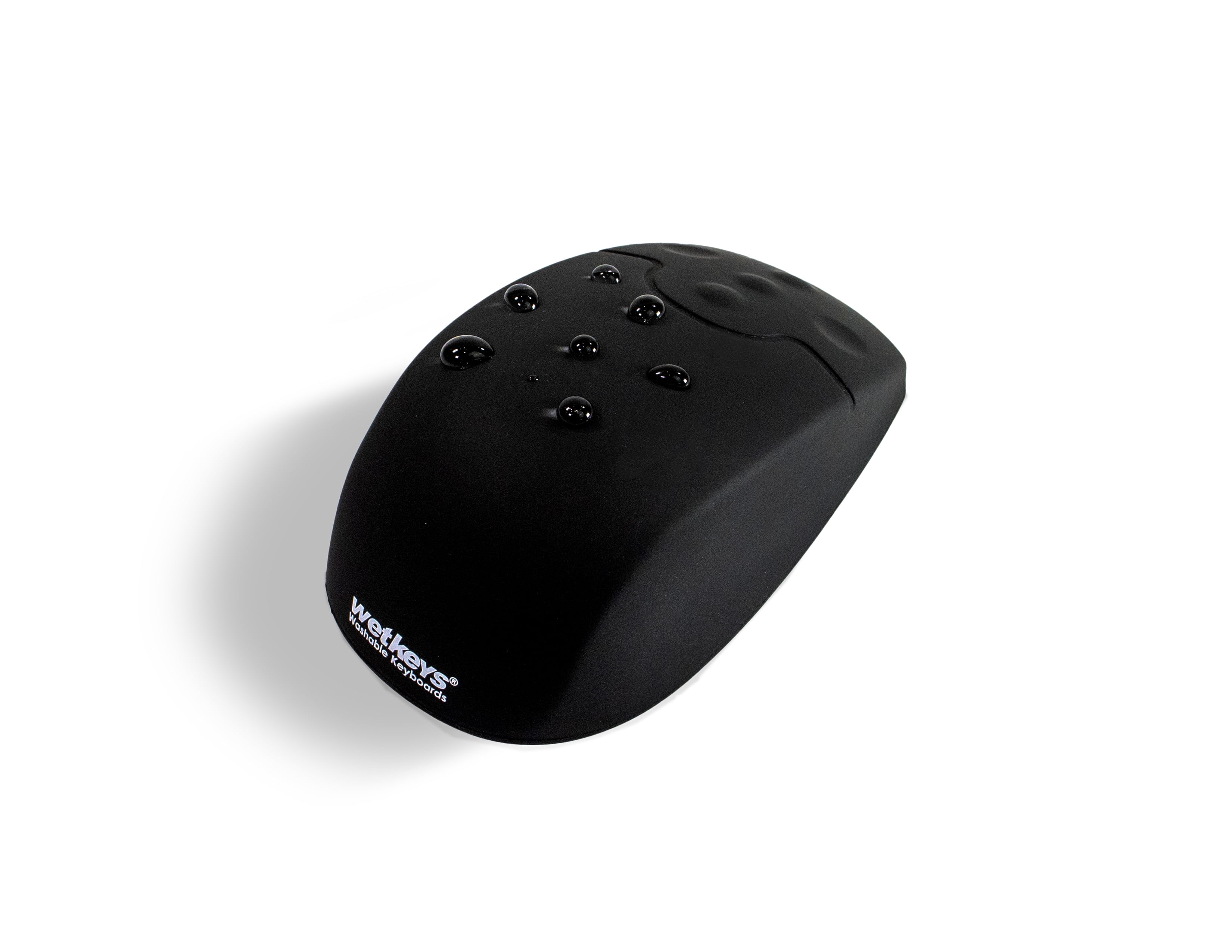 WetKeys 'Blue Connect' Professional-grade Optical Waterproof Wireless Bluetooth®; Mouse w/ 3-button Scroll (BT) (Black) |  OMWK0BT05-BK