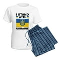thumbnail image 5 of CafePress - I Stand With Ukraine Women's Light Pajamas - Women's Short Sleeve Print T-Shirt and Pants Light Cotton Pajama Set, 5 of 7